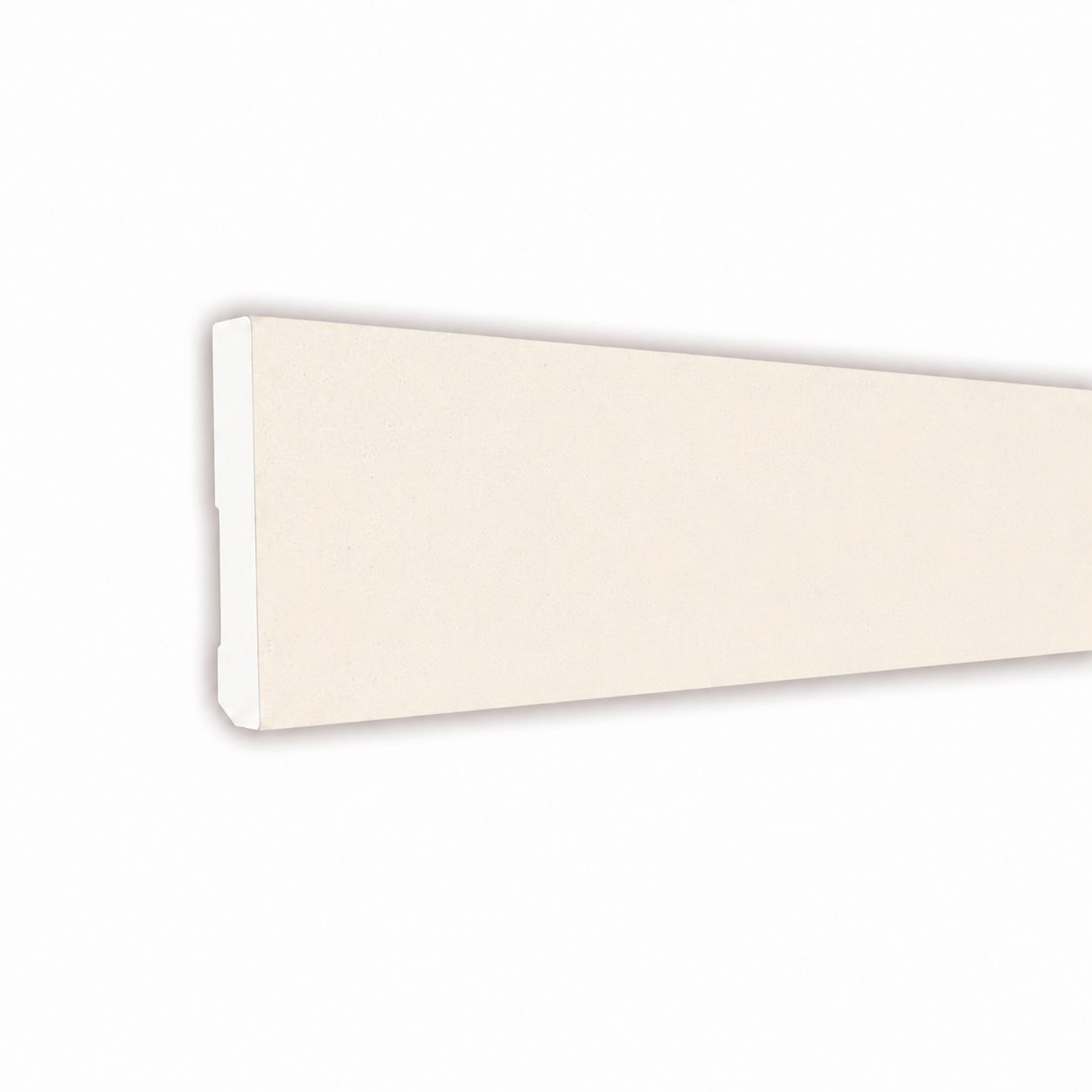 Rodapé PVC Expandido 2500x70x14mm Cream