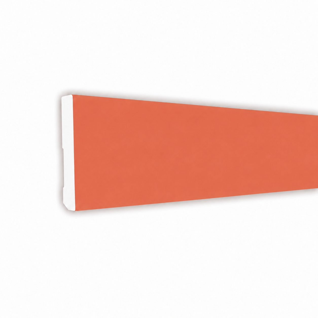 Rodapé PVC Expandido 2500x70x14mm Terracotta