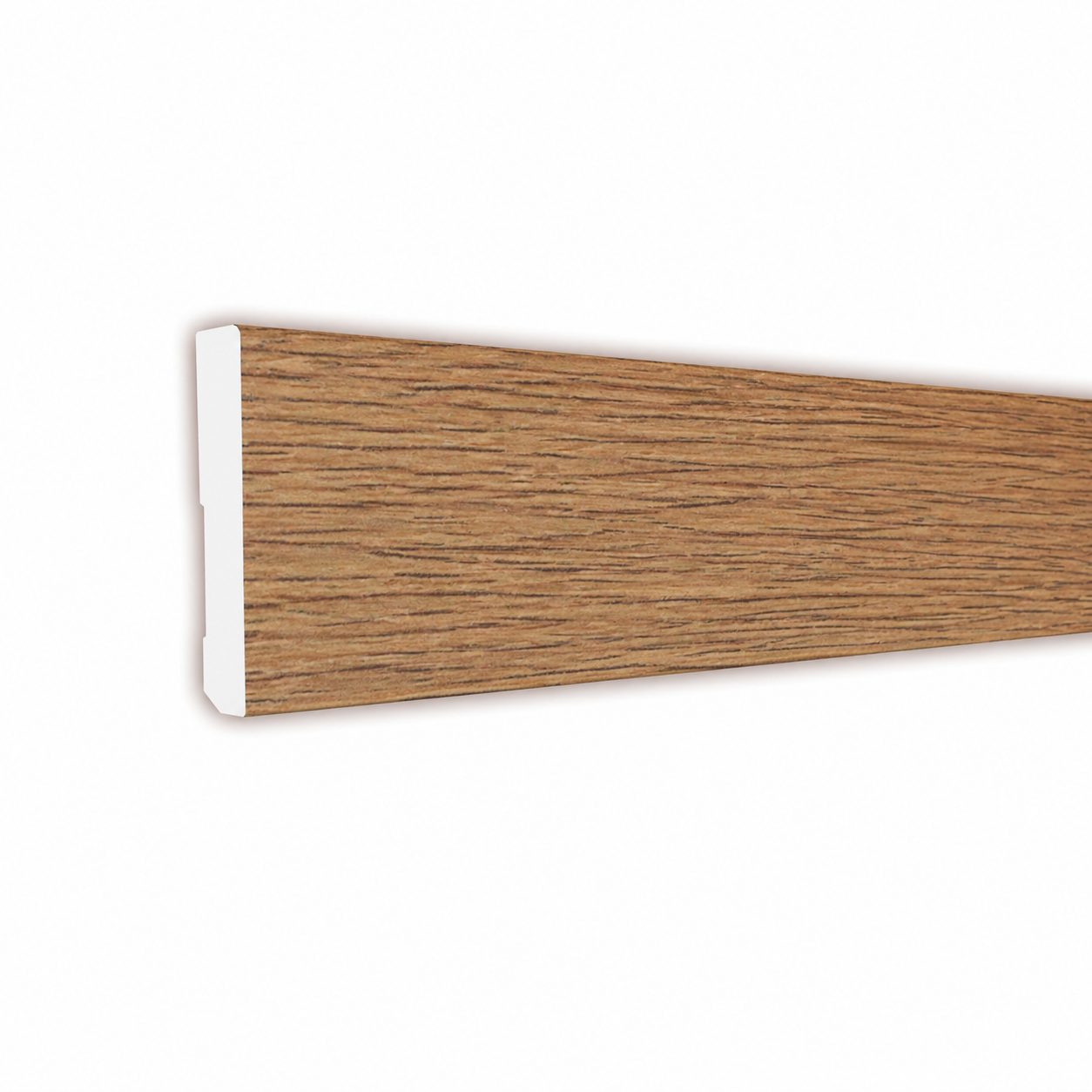 Rodapé PVC Expandido 2500x70x14mm Carvalho Golden/ Carvalho Berlengas