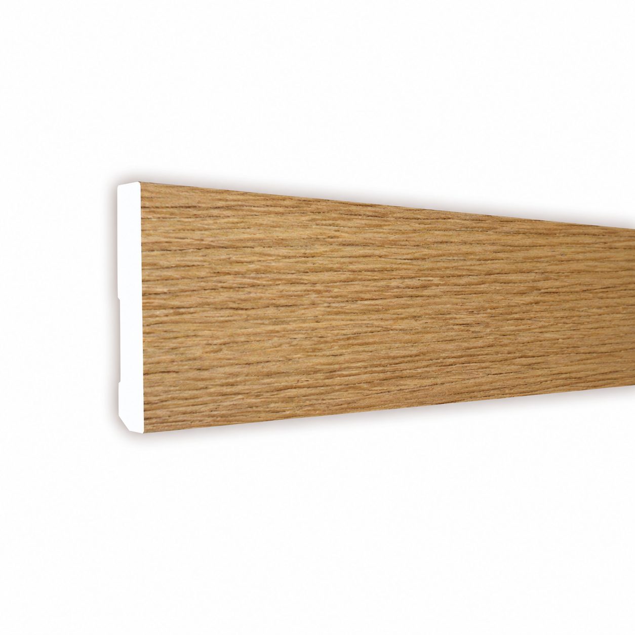 Rodapé PVC Expandido 2500x70x14mm Carvalho Iberian/Carvalho Caparica