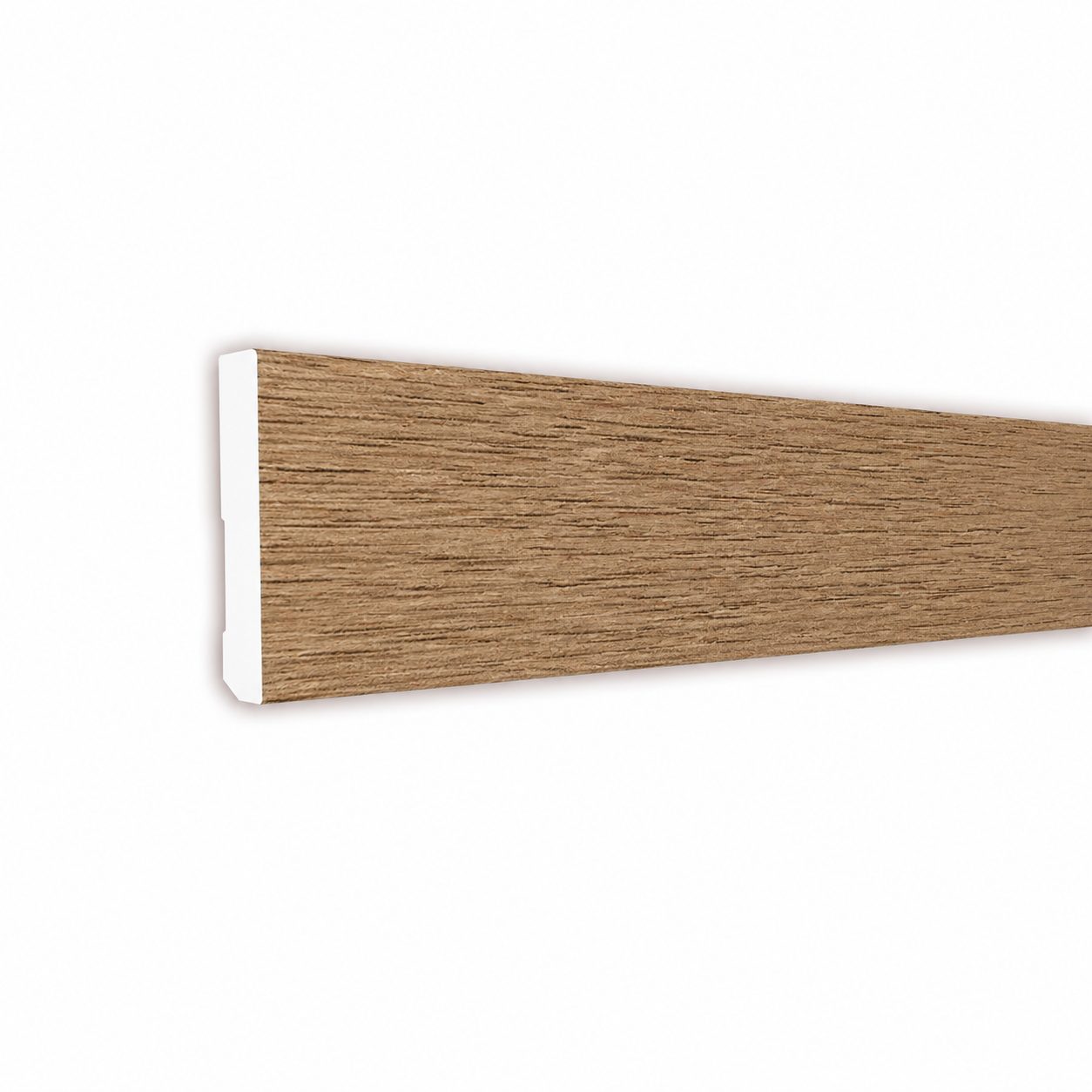 Rodapé PVC Expandido 2500x70x14mm Classic Oak/Nogueira São Pedro Moel