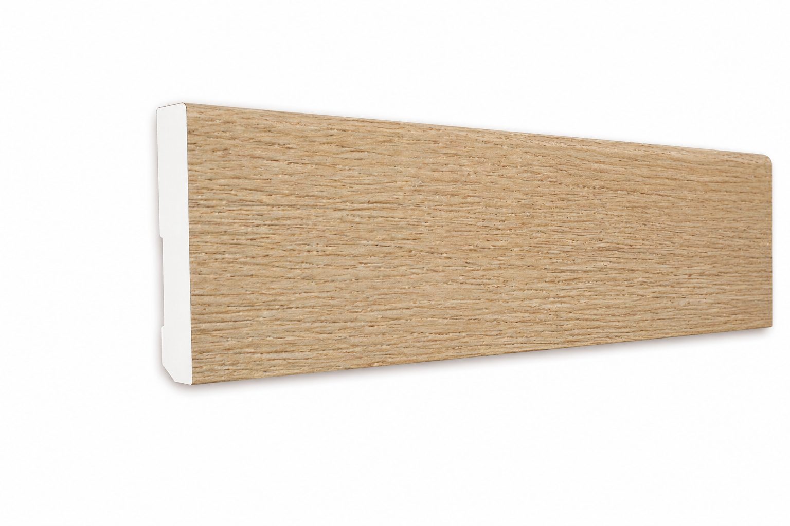 Rodapé PVC Expandido 2500x70x14mm Natural Oak/Carvalho Barra
