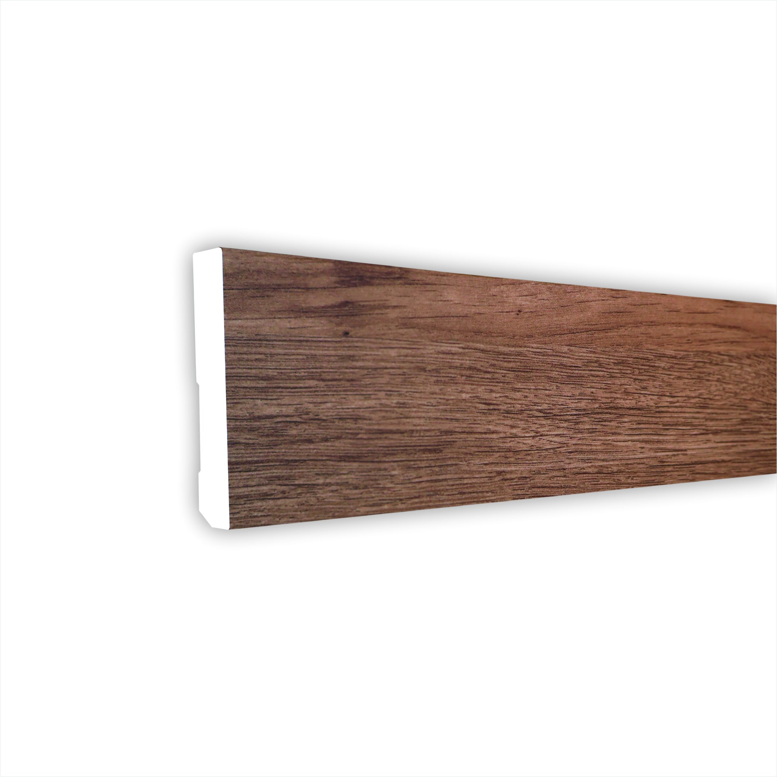 Rodapé PVC Expandido 2500x70x14mm Carvalho Lisboa/Carvalho Carvoeiro